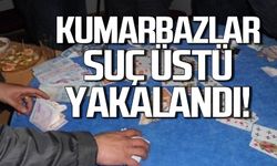 Bartın'da kumarbazlar suç üstü yakalandı!