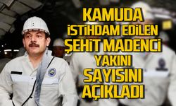 Milletvekili kamuda istihdam edilen şehit madenci yakını sayısını açıkladı