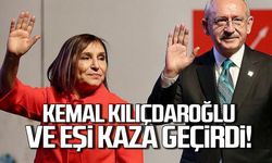 Kemal Kılıçdaroğlu ve eşi trafik kazası geçirdi!