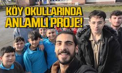 Köy okullarında anlamlı proje!