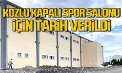 Vekil Avcı açıkladı! Kozlu Kapalı Spor Salonu için tarih verildi!