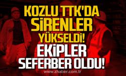 Kozlu TTK'da sirenler yükseldi ekipler seferber oldu!