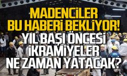 TTK Maden İşçilerine Yılbaşı Öncesi İkramiye Müjdesi