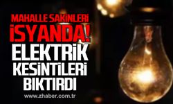 Terakki Mahallesi sakinleri isyanda! Elektrik kesintileri bıktırdı!