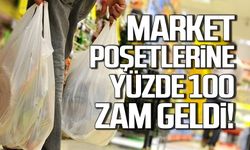 Market poşetlerine yeni yılda zam! Yüzde 100 artacak!