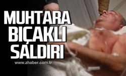 Karabük'te bıçaklı kavga! Muhtar yaralandı!