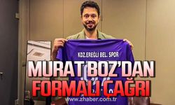 Zonguldaklı ünlü sanatçı Murat Boz’dan formalı çağrı!