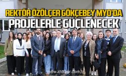 Rektör Özölçer Gökçebey MYO'da!