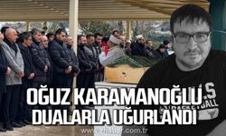 Oğuz Karamanoğlu dualarla uğurlandı