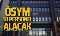 ÖSYM 18 sözleşmeli personel alacak!