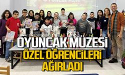 Oyuncak müzesi, özel öğrencilerini ağırladı