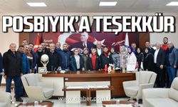 Kdz.Ereğli Belediyespor'dan Halil Posbıyık'a teşekkür ziyareti!