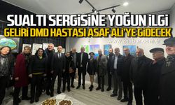 Figen Ramazanoğlu'nun Sualtı resim sergisine yoğun ilgi!