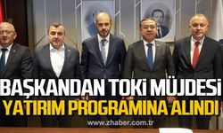 Başkan Gebeş'ten TOKİ müjdesi! Yatırım programına alındı!