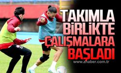 Okan Baydemir takımla birlikte çalışmalara başladı