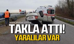 Çaycuma'da kaza! Yaralılar var!