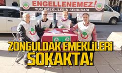 Emekliler seslerini sokağa taşıdı!