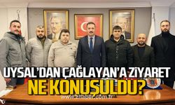 Öner Uysal'dan Mustafa Çağlayan'a ziyaret! Ne konuşuldu?