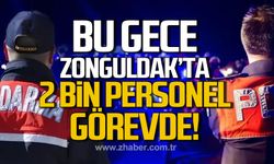 Zonguldak'ta yılbaşı güvenliği için özel önlemler alındı