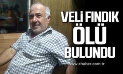 Çaycuma'da Veli Fındık ölü bulundu!