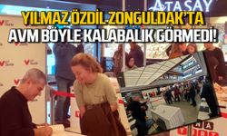 Yılmaz Özdil Zonguldak'ta AVM böyle kalabalık görmedi!