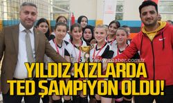 Yıldız kızlarda TED şampiyon oldu!