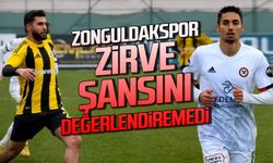 Zonguldakspor, zirve şansını değerlendiremedi (1-1)