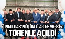 Zonguldak'ın 3'üncü AR-GE Merkezi törenle açıldı!