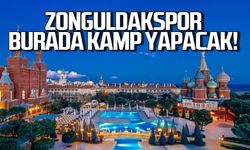 Zonguldak burada kamp yapacak!