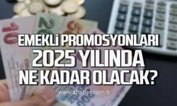 Emekli banka promosyonları 2025 yılında ne kadar olacak?