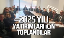 İl Özel İdaresi 2025 yılı yatırımları için toplandı