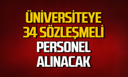 Sivas Bilim ve Teknoloji Üniversitesi'ne 34 sözleşmeli personel alınacak