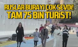 Ruslar Bartın'ı çok sevdi! Tam 75 bin turist!