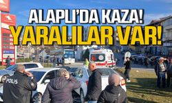 Yalı Kavşağı'nda kaza! yaralılar var!