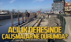 Acılık Deresinde çalışmalar ne durumda?