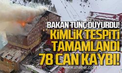 Bakan Yılmaz Tunç duyurdu! Yangın faciasında kimlik tespiti tamamlandı, 78 can kaybı!