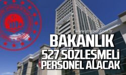 Çevre, Şehircilik ve İklim Değişikliği Bakanlığı 527 sözleşmeli personel alacak!