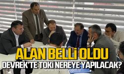 Alan belli oldu! Devrek'te TOKİ nereye yapılacak?