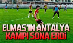 Zonguldakspor'un Antalya kampı sona erdi