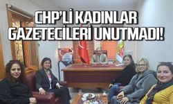 CHP'li kadınlar Ereğli Gazetecilerini unutmadı