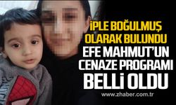 3,5 yaşındaki Efe Mahmut Kalfa'nın cenaze programı belli oldu!