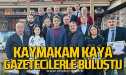 Kaymakam Adem Kaya gazetecilerle buluştu!