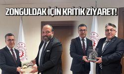 Zonguldak için kritik ziyaret! AR-GE teşviki görüşüldü!