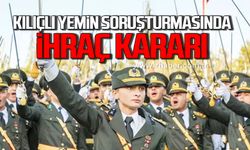 Kılıçlı yemin soruşturmasında 5 teğmen ve 3 amire ihraç!