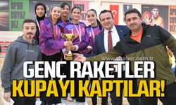 Genç raketler kupayı Devrek’e götürdü