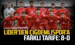 Lider’den Çiğdemlispor’a farklı tarife: 8-0