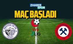 Kayseri Erciyesspor 38 FK - Zonguldakspor maçı başladı