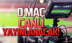 Ağrı - Zonguldakspor maçı canlı verilecek!