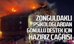 Zonguldaklı psikologlardan gönüllü destek için hazırız çağrısı!