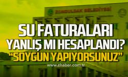 Çağlayan'dan su faturası isyanı! "Hesaplama yaparak soygun yapıyorsunuz"